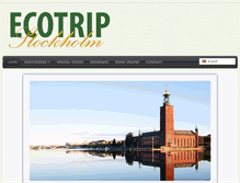 Tablet Screenshot of ecotrip.se